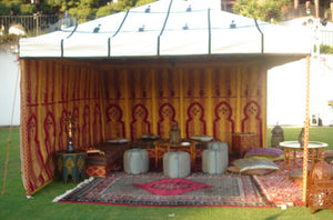 Moroccan Traditional Caidale Tent 13ft x 13ft