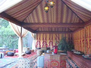 Moroccan Traditional Caidale Tent 13ft x 13ft