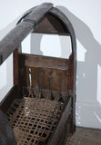 African Wooden Primitive Basket