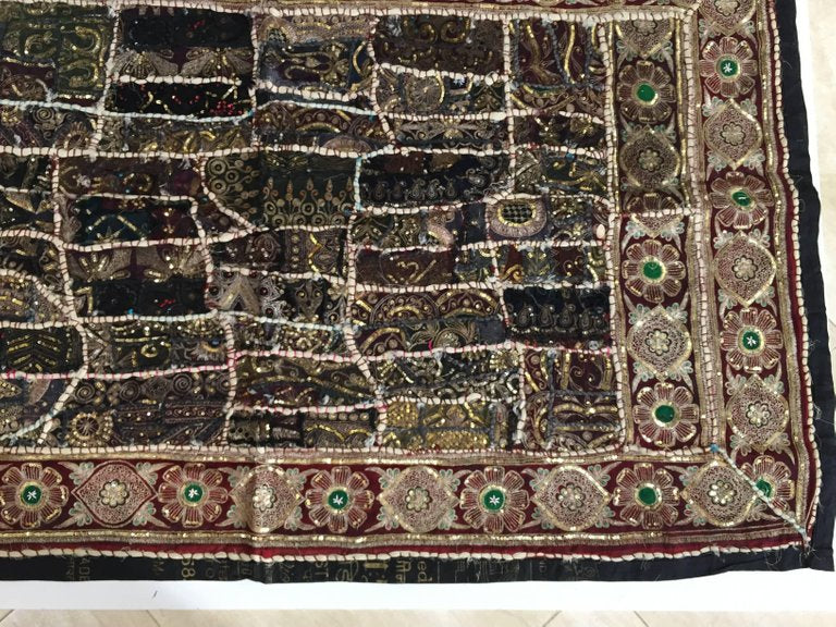 Vintage Handcrafted and Quilted Textile from India