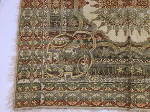 Granada, Islamic Spain Textile with Arabic Calligraphy