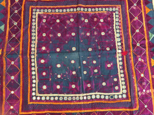 Embroidered Ceremonial Chakla Cloth Hanging Textile
