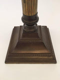 Pair of George III Brass Candlesticks