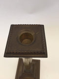 Pair of George III Brass Candlesticks