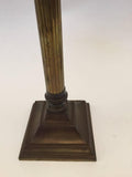 Pair of George III Brass Candlesticks