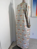 Moroccan Kaftan in Lame Brocade Fabric Size L to XL