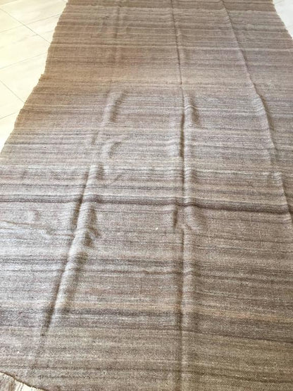 Vintage Moroccan Kilim Rug, Hand-Woven Wool, Tribal Design, 1960