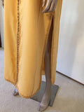 Moroccan Vintage Yellow Gold Caftan