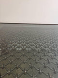 Anglo Indian Wooden Coffee Table with Iron and Glass