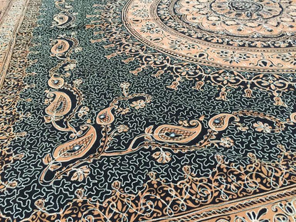 Embroidered Textile Tapestry Bed Spread from India