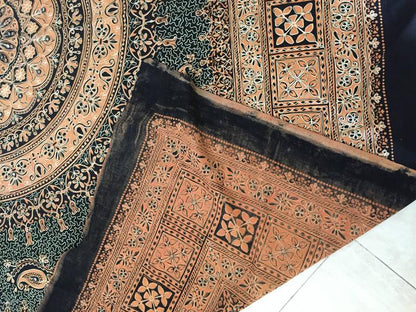 Embroidered Textile Tapestry Bed Spread from India