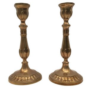 Pair of Antique French Candlesticks