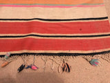 Moroccan Vintage Flat-Weave Stripe Rug
