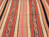 Moroccan Vintage Flat-Weave Stripe Rug
