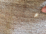 1960s Moroccan Vintage Flat-Weave Brown Textile