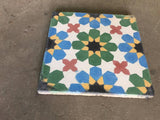 Moroccan Handmade Cement Tile with Traditional Fez Design