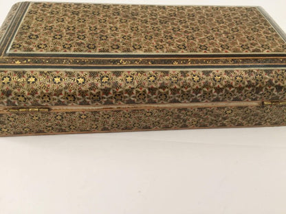 Persian Khatam Micro Mosaic Jewelry Box
