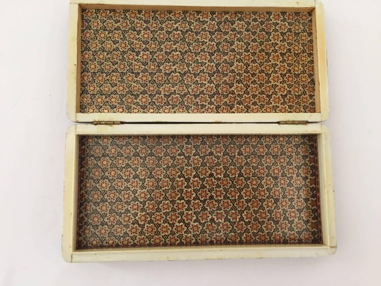 Persian Khatam Micro Mosaic Jewelry Box