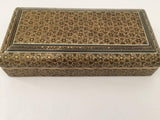 Persian Khatam Micro Mosaic Jewelry Box