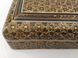 Persian Khatam Micro Mosaic Jewelry Box
