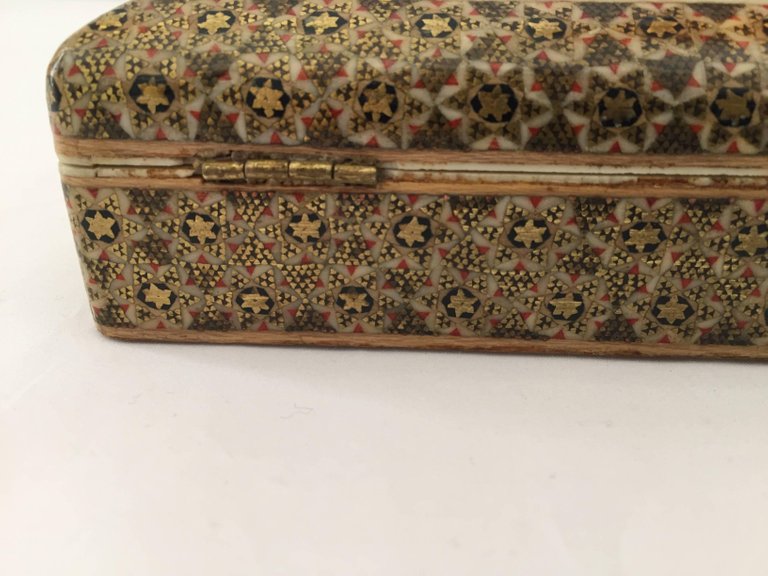 Persian Khatam Micro Mosaic Jewelry Box