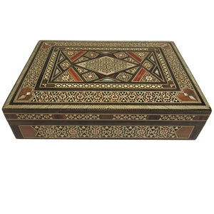 Middle Eastern Syrian Inlay Jewelry Box