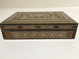 Middle Eastern Syrian Inlay Jewelry Box