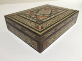 Middle Eastern Syrian Inlay Jewelry Box