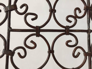 Moroccan Hand-Crafted Iron Screen