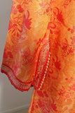 Moroccan Brocade Caftan Maxi Dress 1970 Kaftan Size S to M