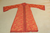 Moroccan Brocade Caftan Maxi Dress 1970 Kaftan Size S to M