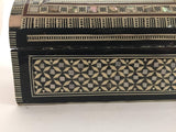 Handcrafted Middle Eastern Syrian Mother-of-Pearl Jewelry Box