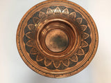 Copper Middle Eastern Turkish Ewer and Basin