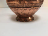 Copper Middle Eastern Turkish Ewer and Basin
