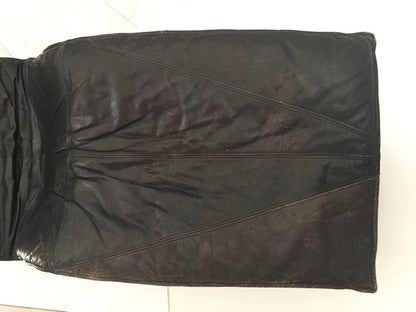 Tord Bjorklund Chaise Longue in Black Leather, 1970