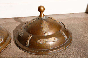 Moroccan Moorish Antique Brass covers