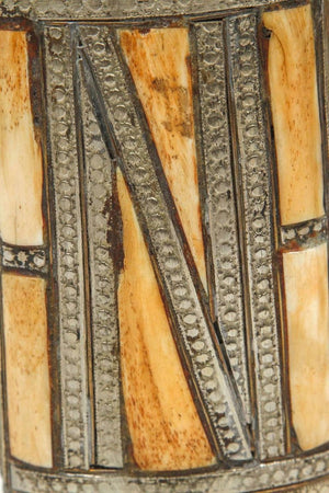 Moroccan Brass Berber Decorative Flask