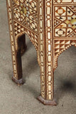 Syrian Style Large Pair of Octagonal Pedestal Tables
