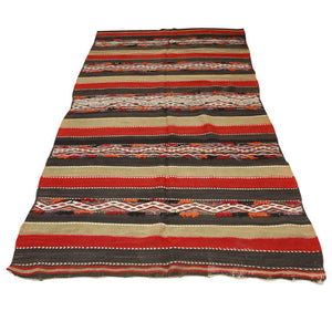 Vintage Moroccan Tribal Kilim Rug