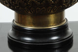 Moorish Indo Persian Brass Table Lamp