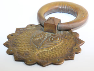 Vintage Art Deco Bronze Door Knocker Hardware