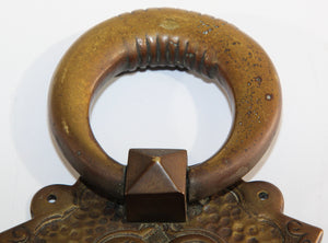 Vintage Art Deco Bronze Door Knocker Hardware