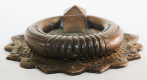 Vintage Art Deco Bronze Door Knocker Hardware