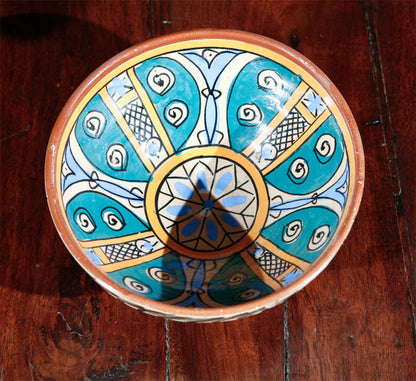Moroccan Meknes Ceramic Bowl