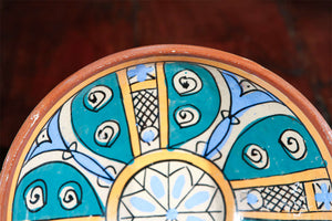 Moroccan Meknes Ceramic Bowl