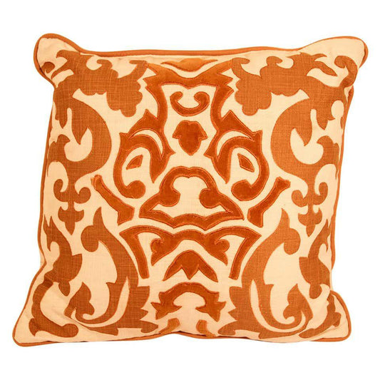 Hand-Crafted Moorish Design Silk Accent Pillow from India, 1980