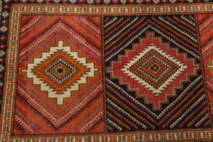 Vintage Moroccan Berber Wool Rug