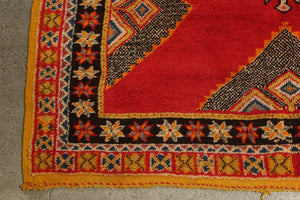 Vintage Moroccan Berber Ethnic Rug