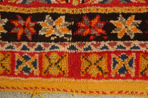 Vintage Moroccan Berber Ethnic Rug