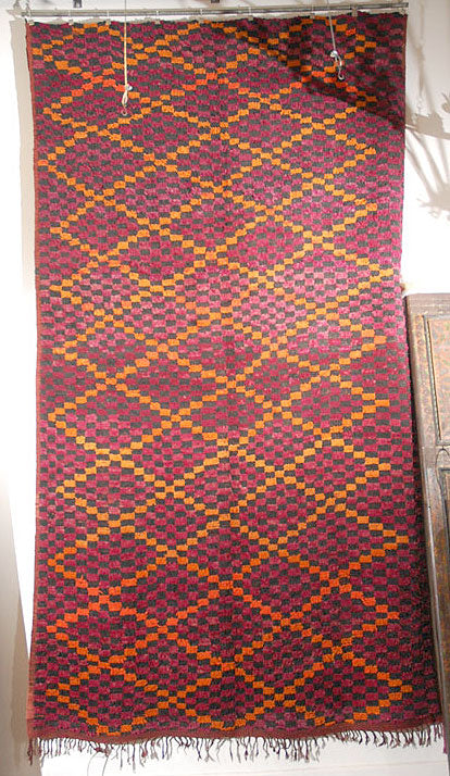 Vintage Moroccan Large Lush Rug
